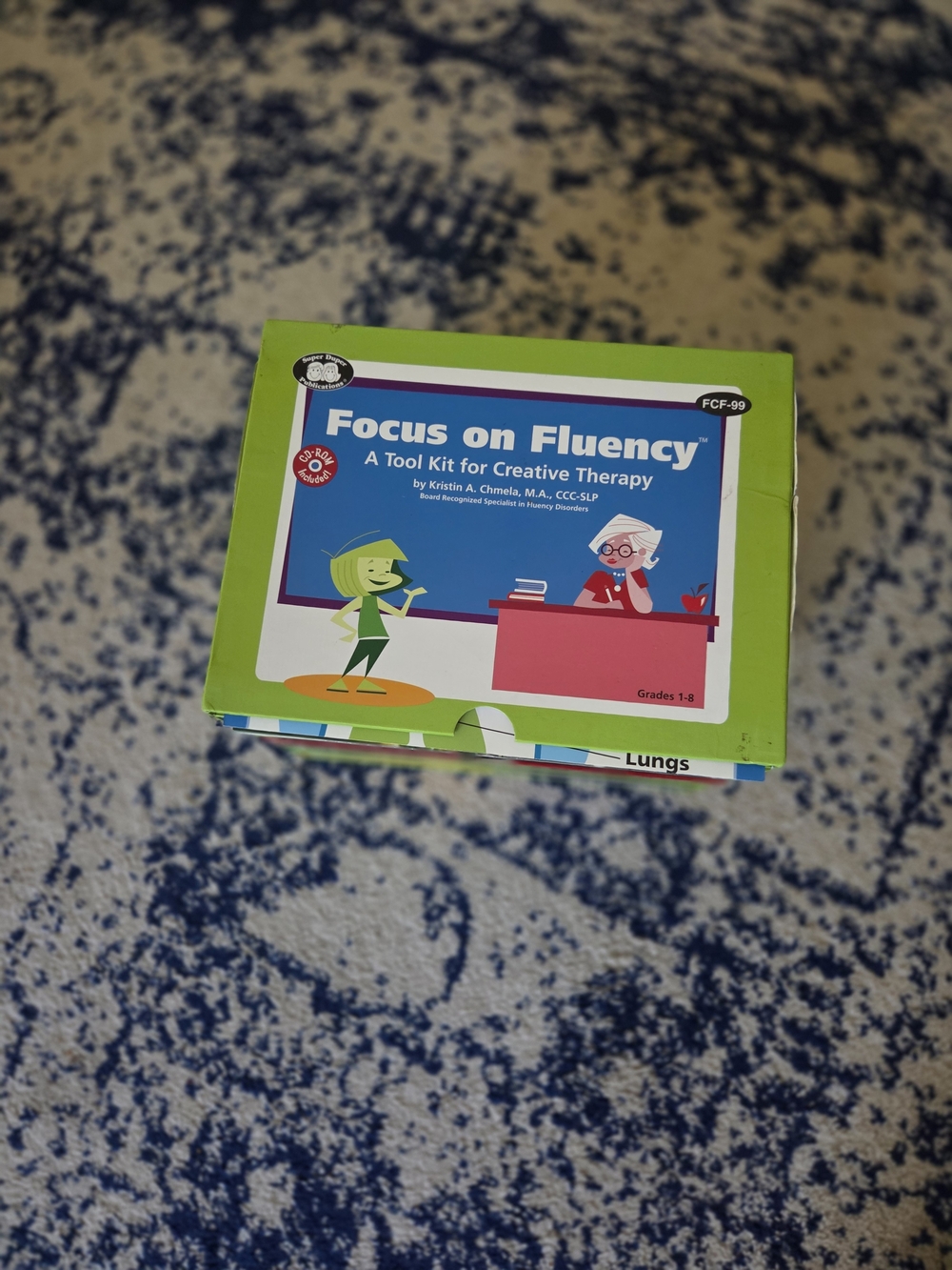 Focus on Fluency Kids Therapy Tool Kit - Green